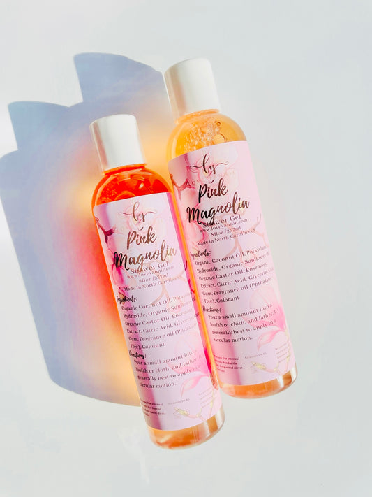 Pink Magnolia Shower Gel