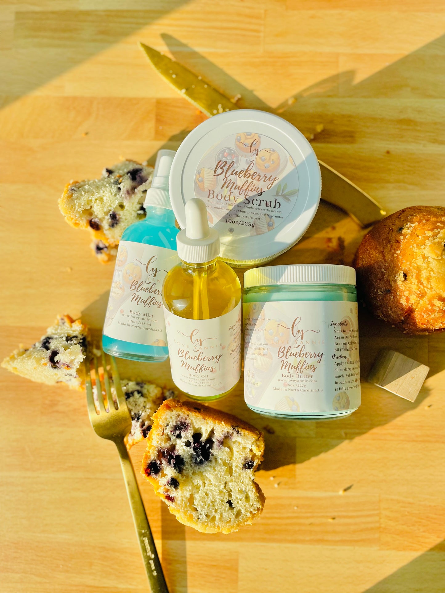 Blueberry Muffins Body Bundle
