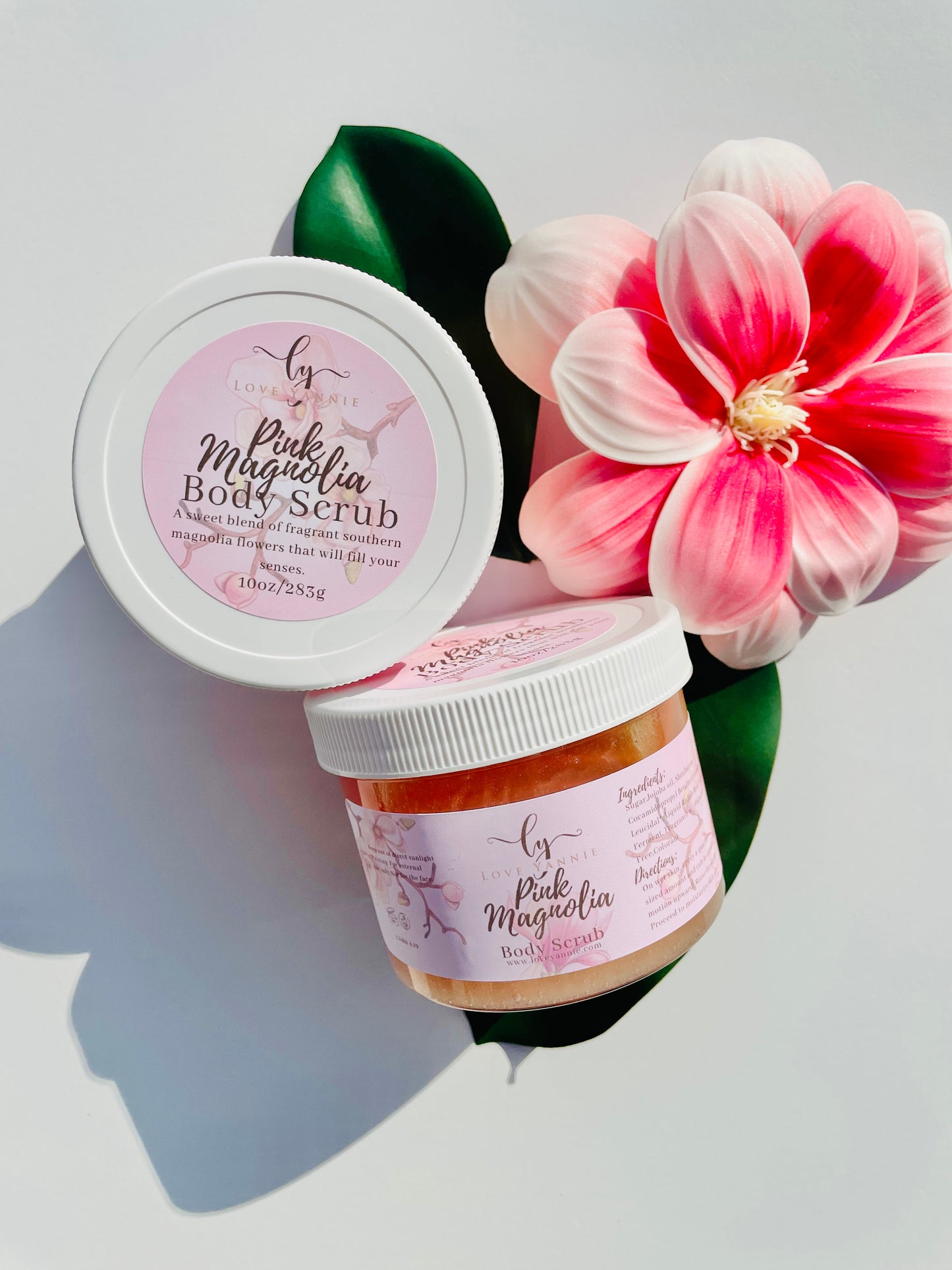 Pink Magnolia Shea Butter Body Scrub