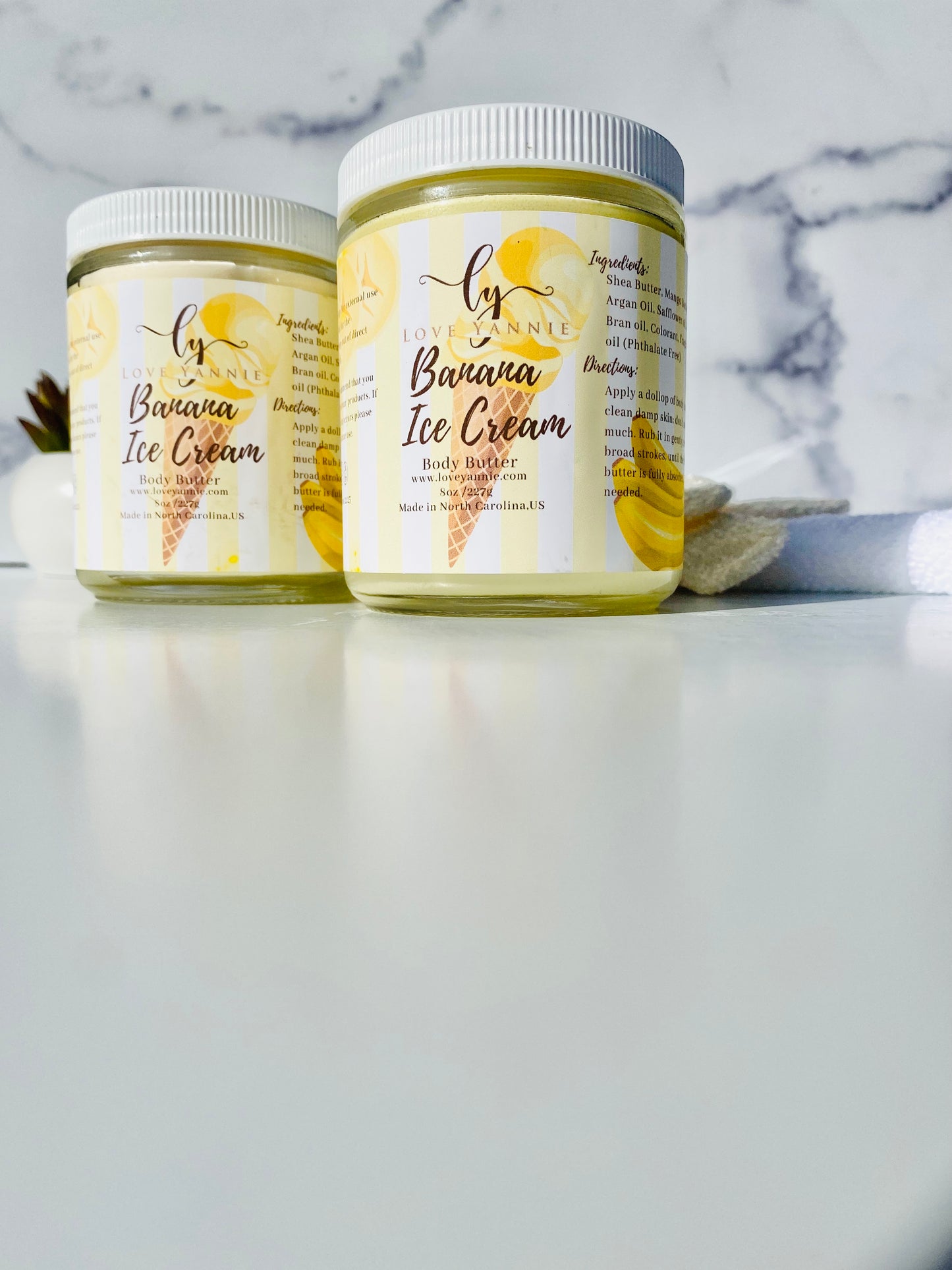 Banana Ice Cream Body Butter