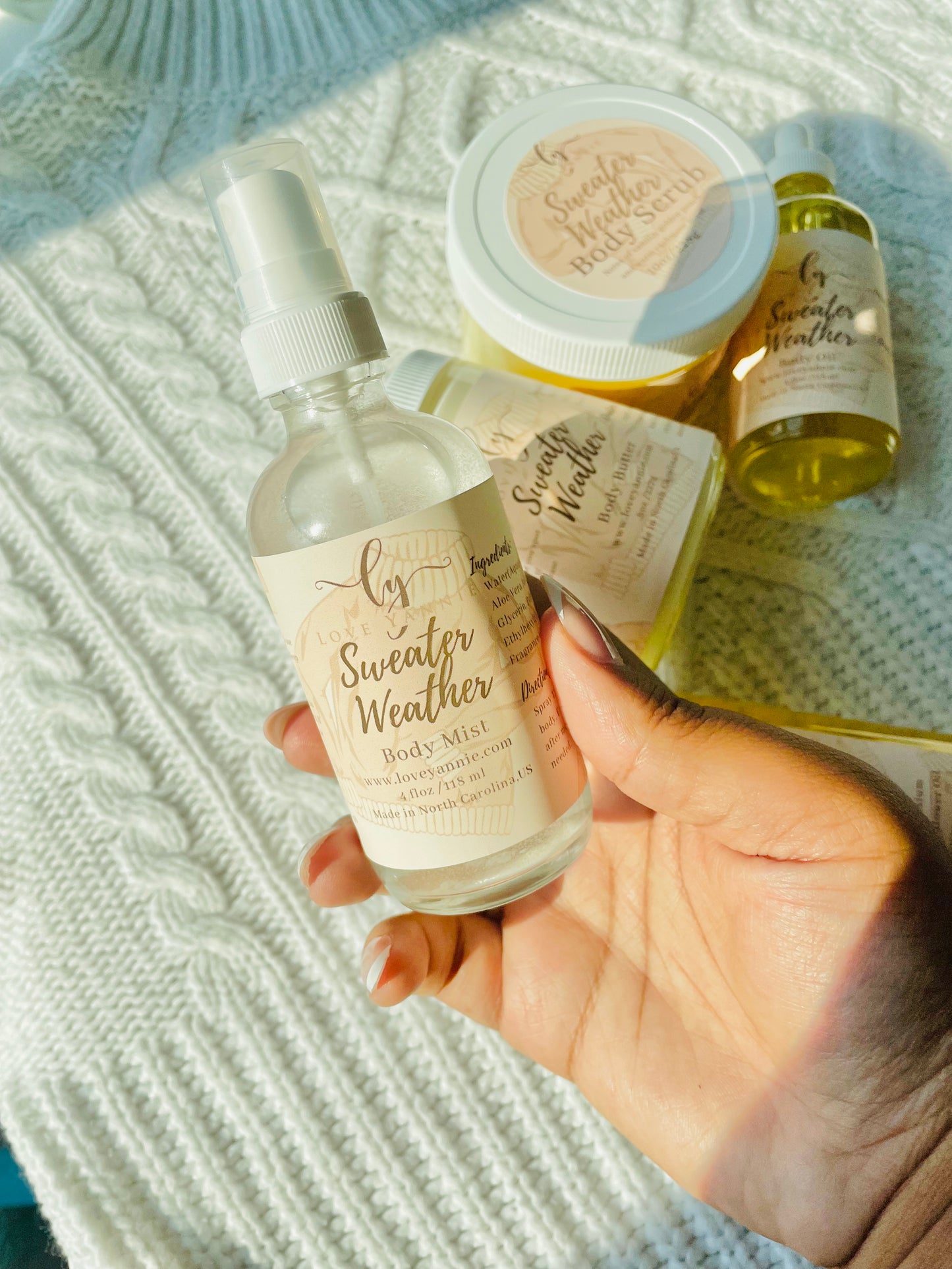 Sweather Weather Body Mist