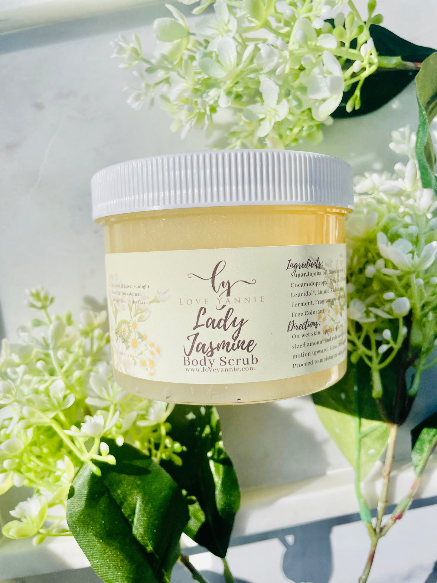 Lady Jasmine Shea Butter Body Scrub