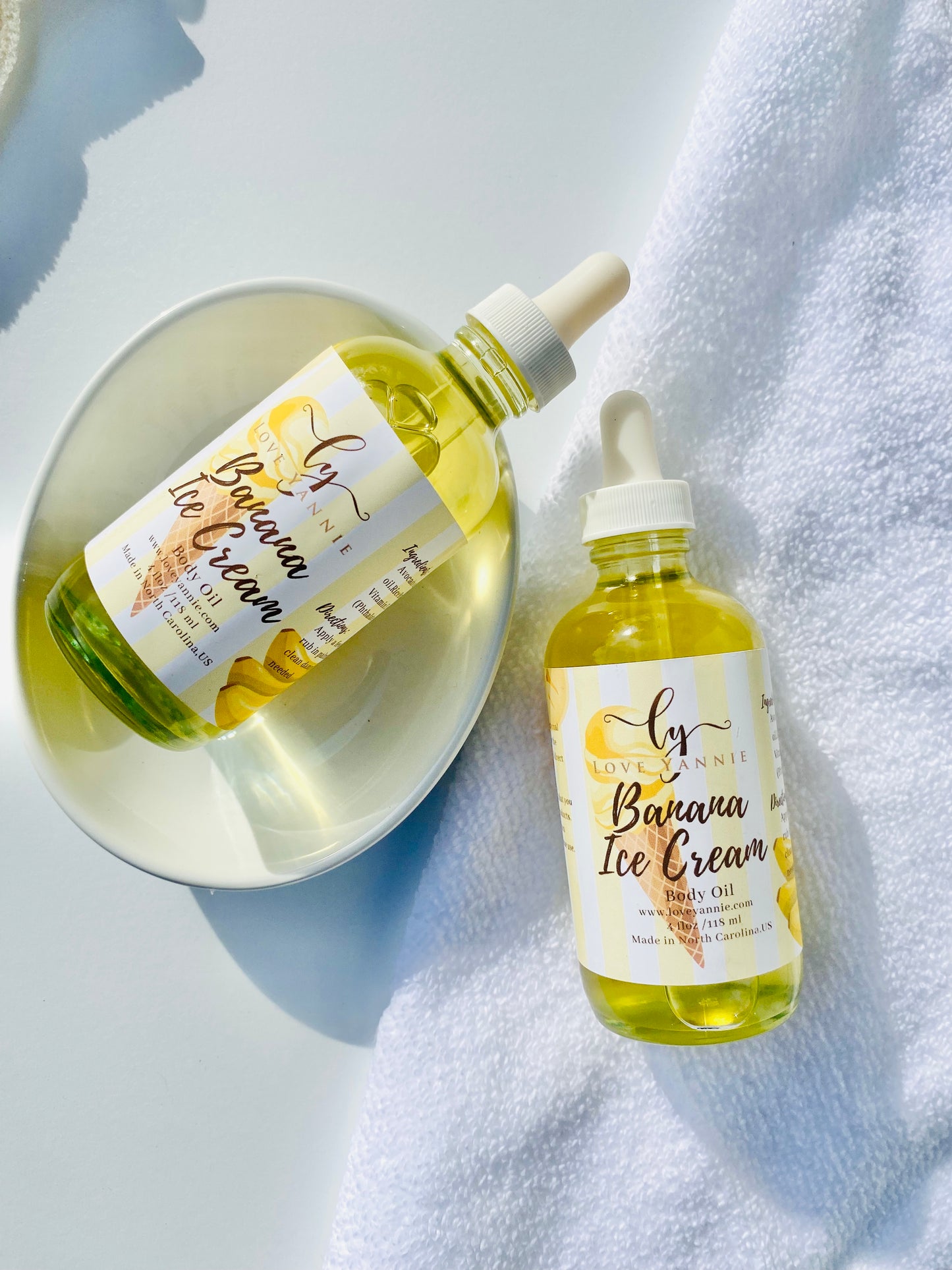 Banana Ice Cream Body Oil