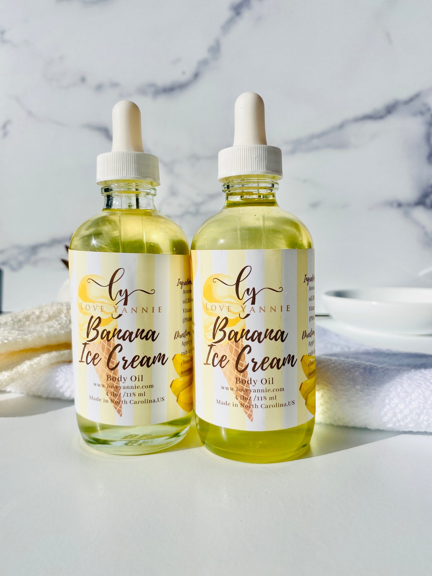 Banana Ice Cream Body Oil