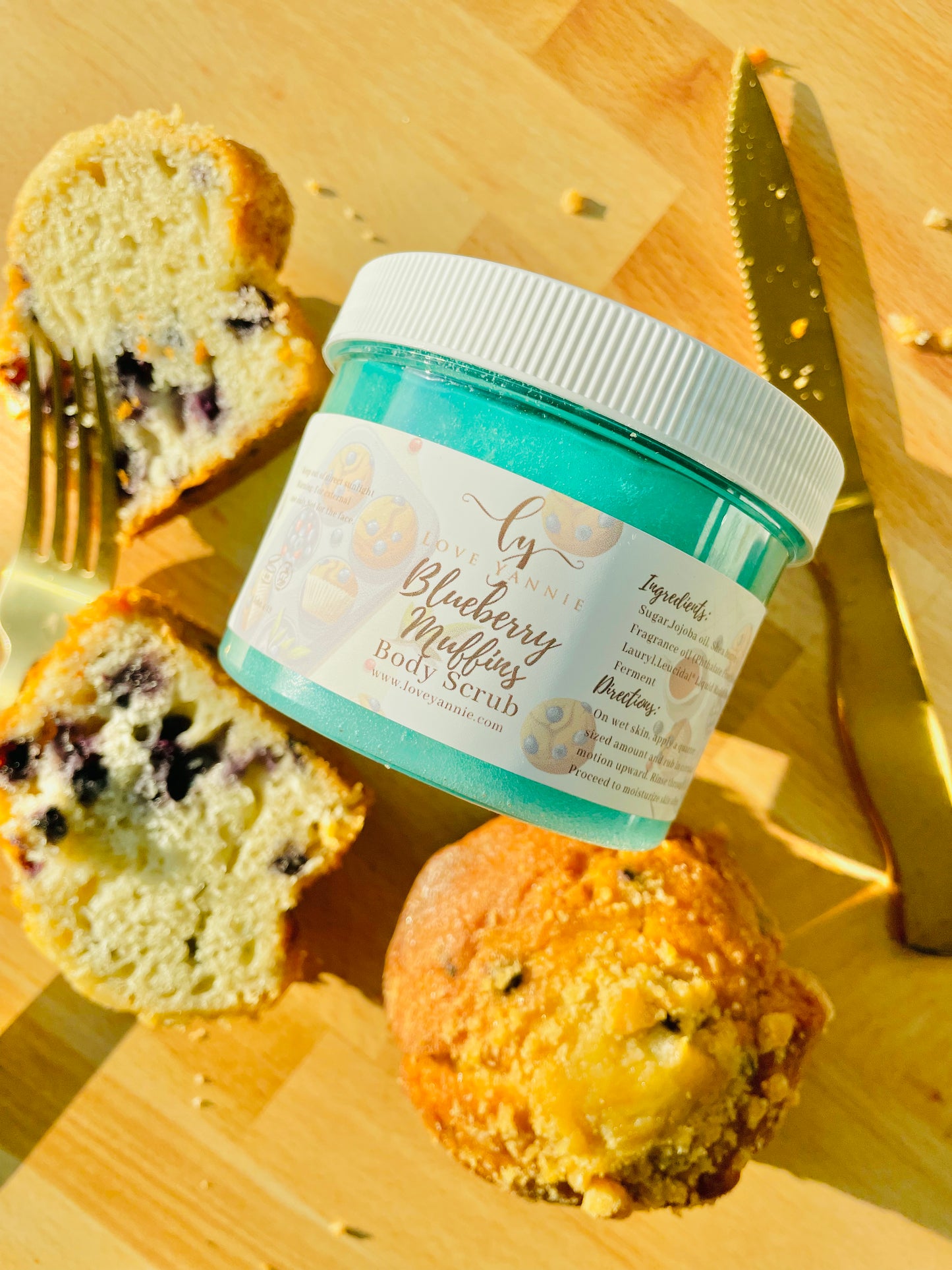 Blueberry Muffins Shea Butter Body Scrub