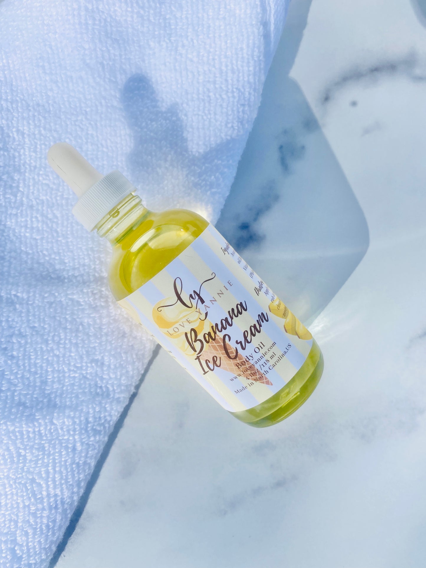 Banana Ice Cream Body Oil