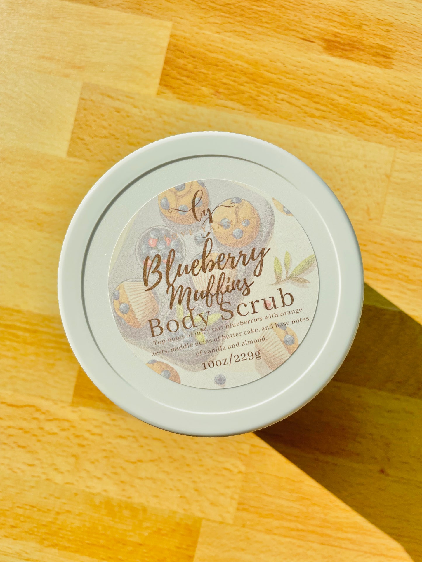 Blueberry Muffins Shea Butter Body Scrub