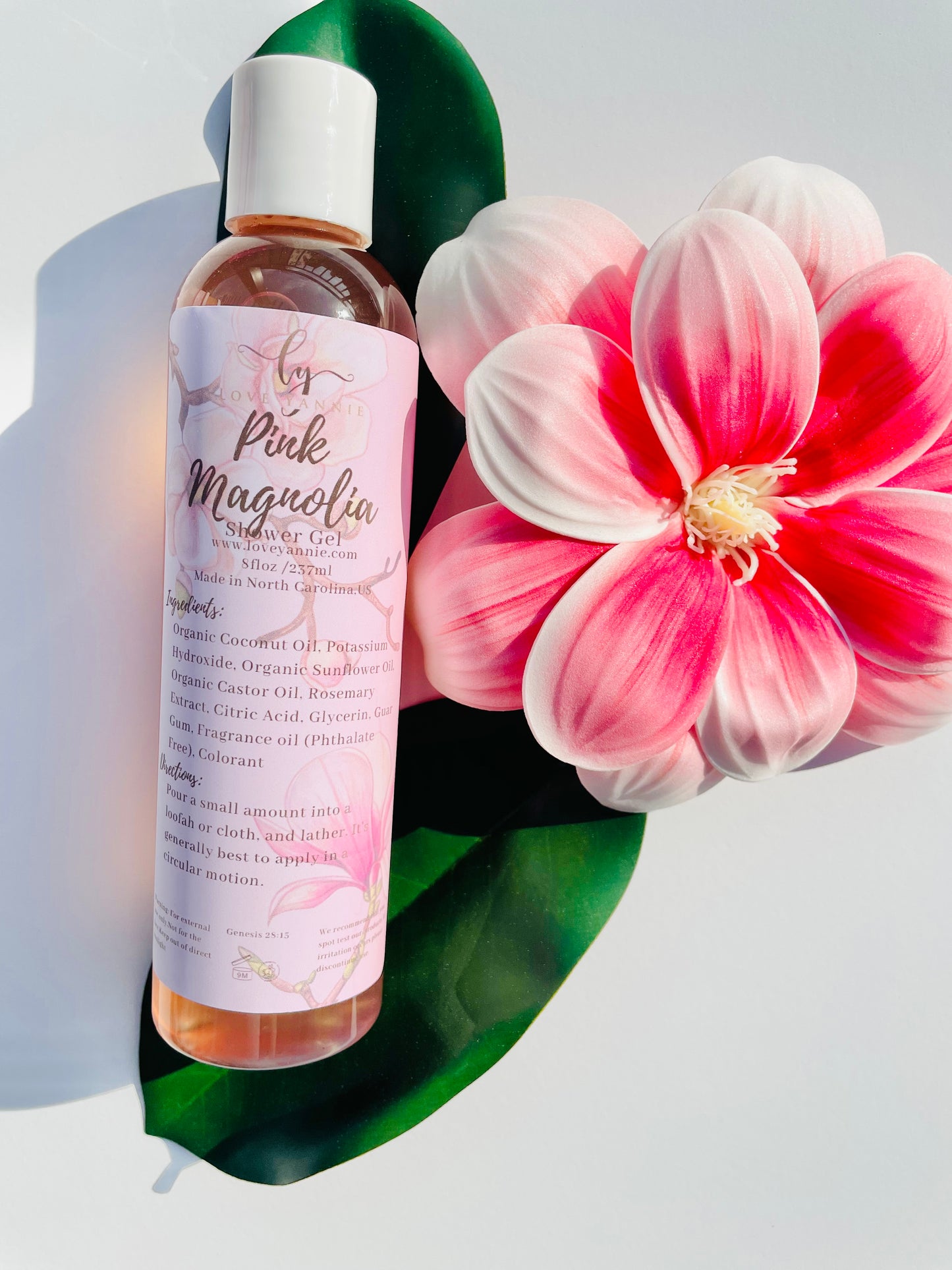 Pink Magnolia Shower Gel