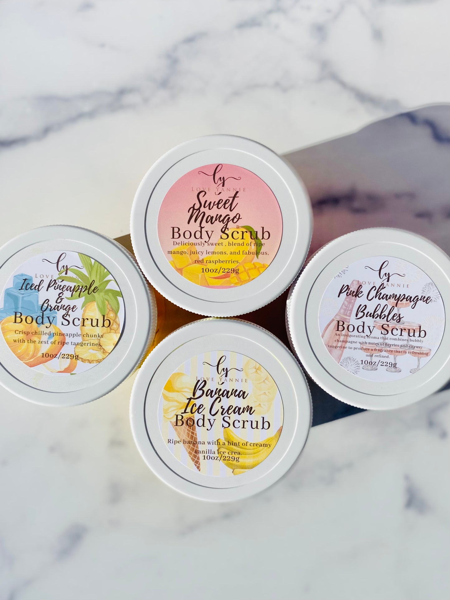 Banana Ice Cream Shea Butter Body Scrub