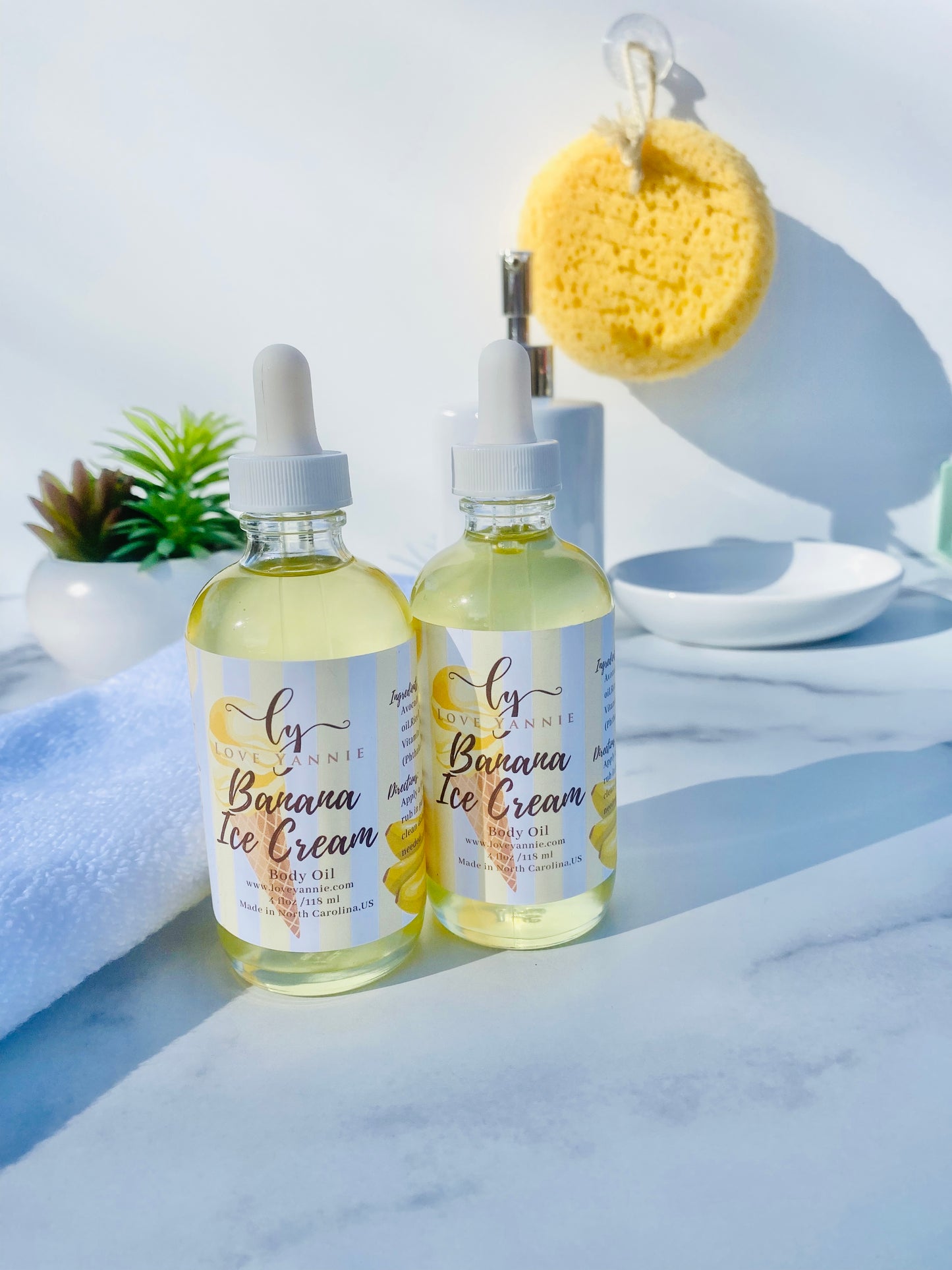 Banana Ice Cream Body Oil