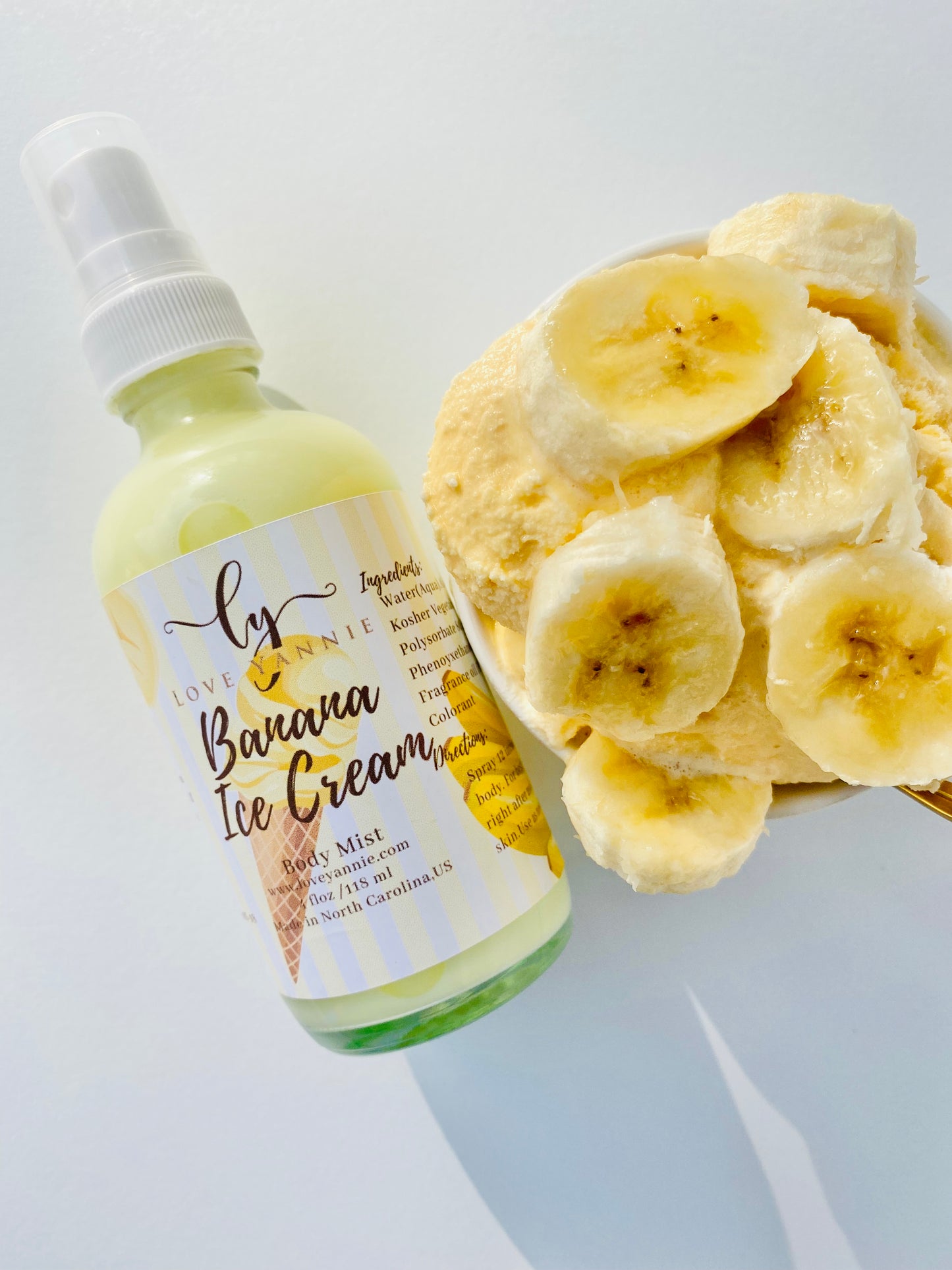 Banana Ice Cream Body Mist