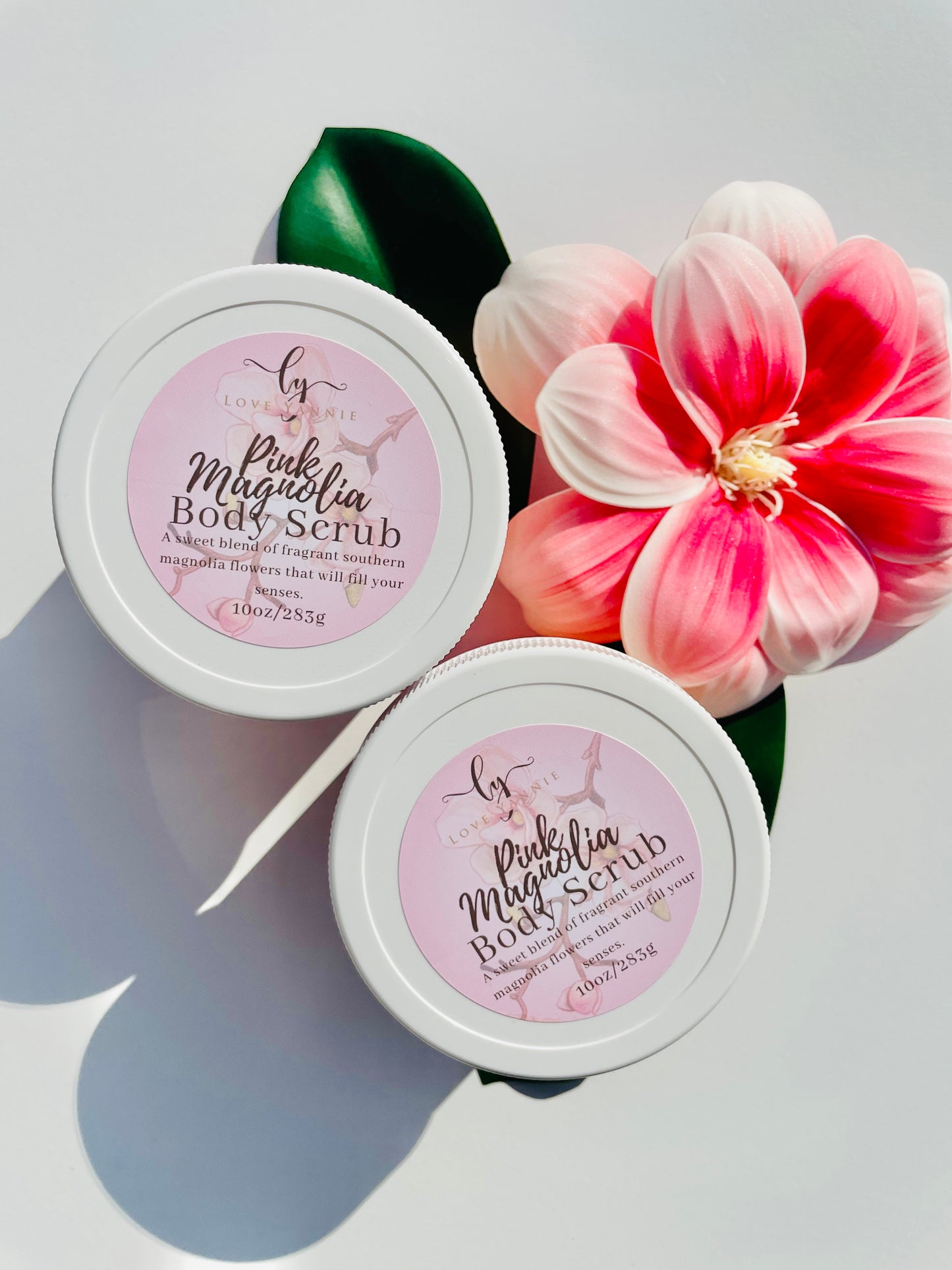 Pink Magnolia Shea Butter Body Scrub