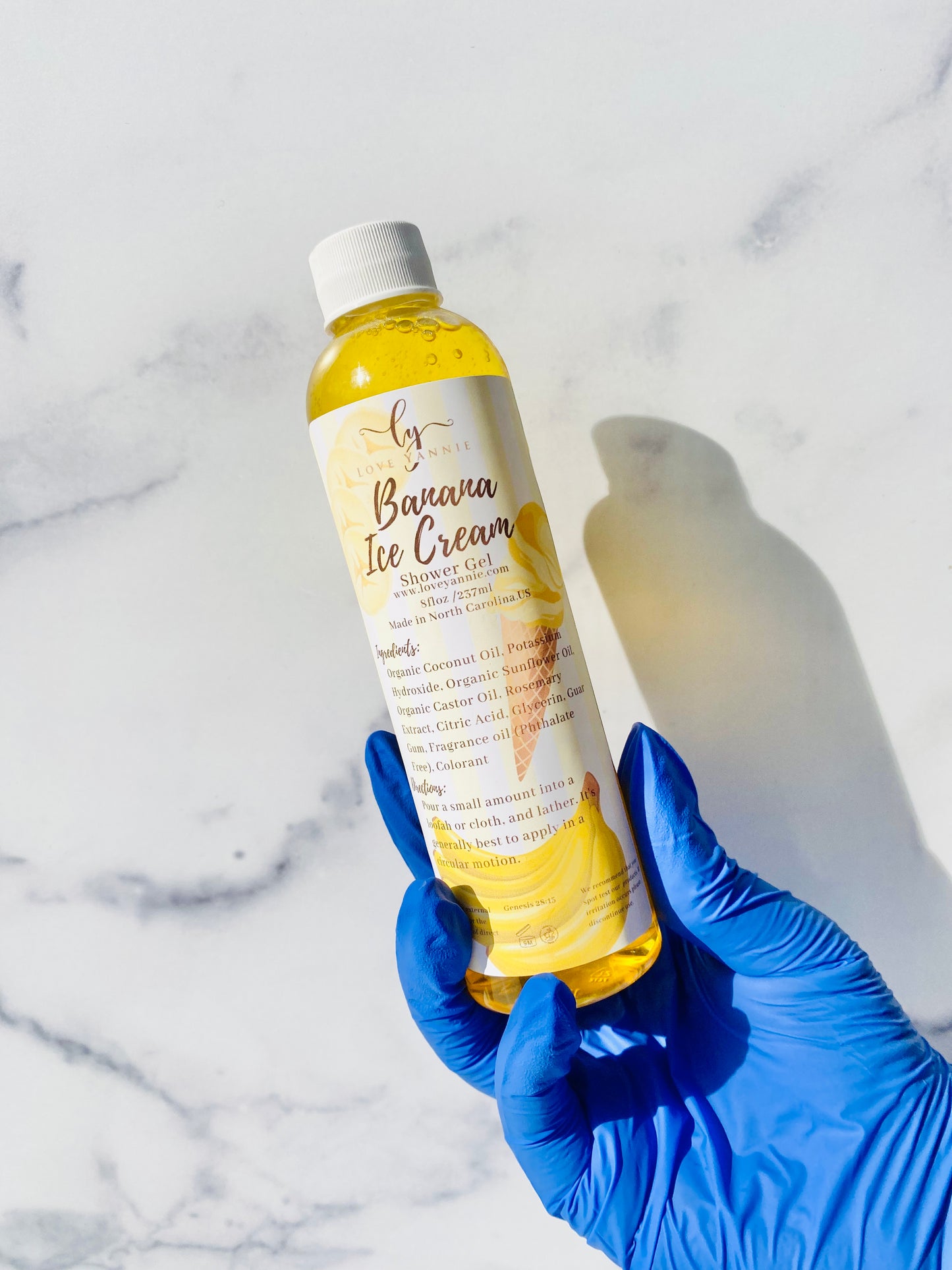 Banana Ice Cream Shower Gel