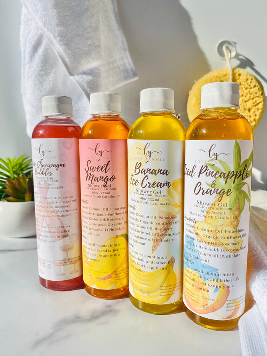 Banana Ice Cream Shower Gel