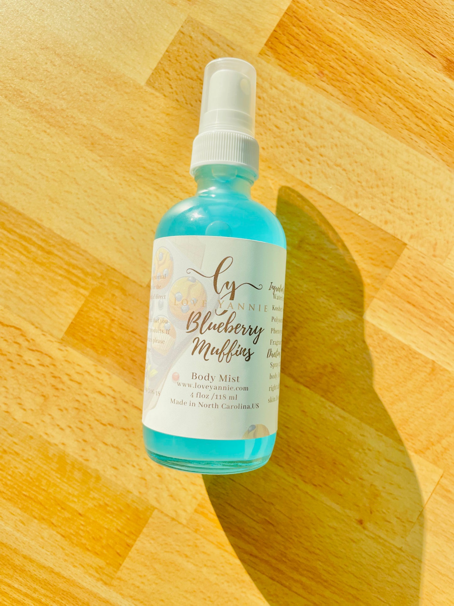 Blueberry Muffins Body Mist