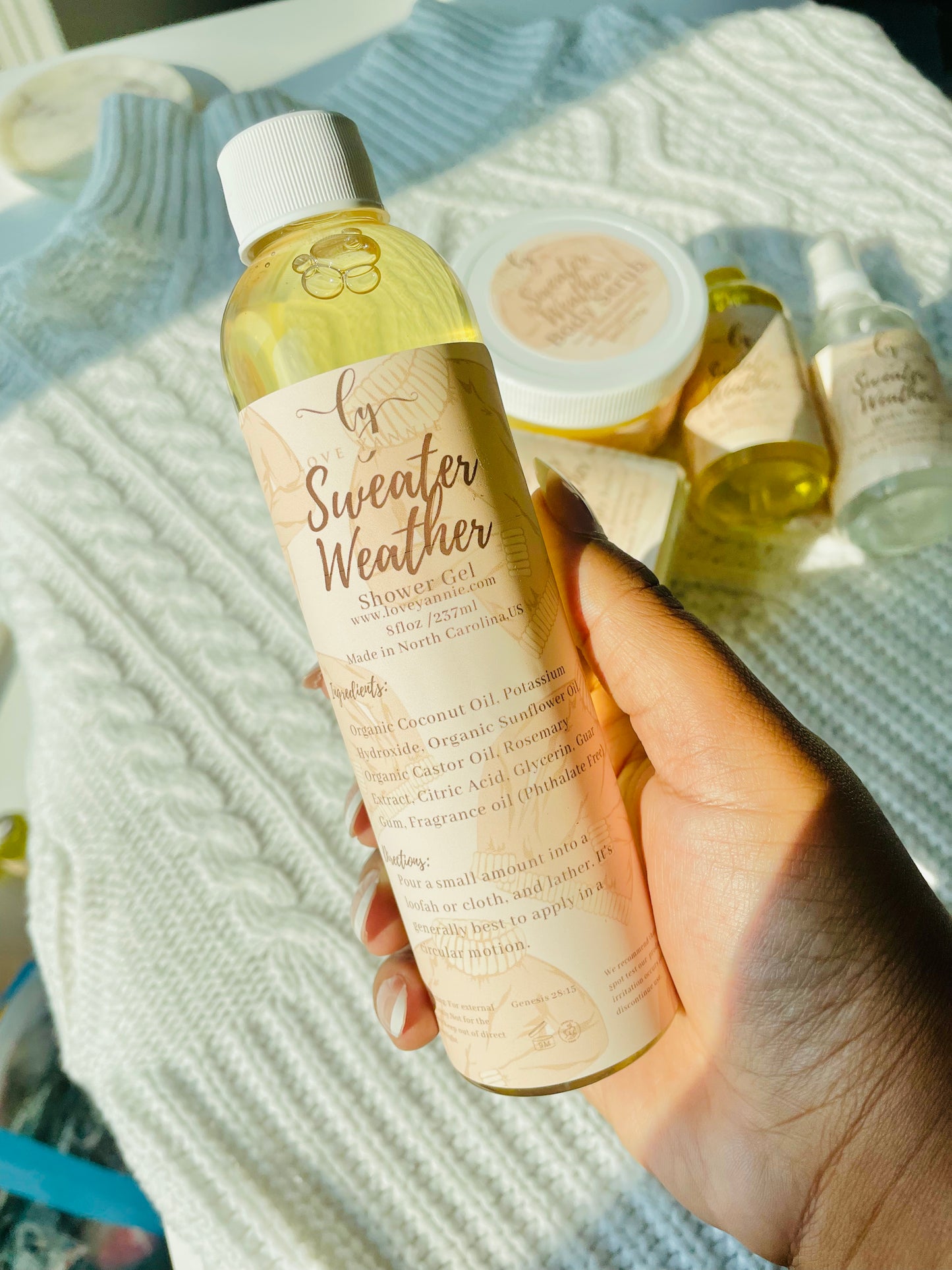 Sweater Weather Shower Gel
