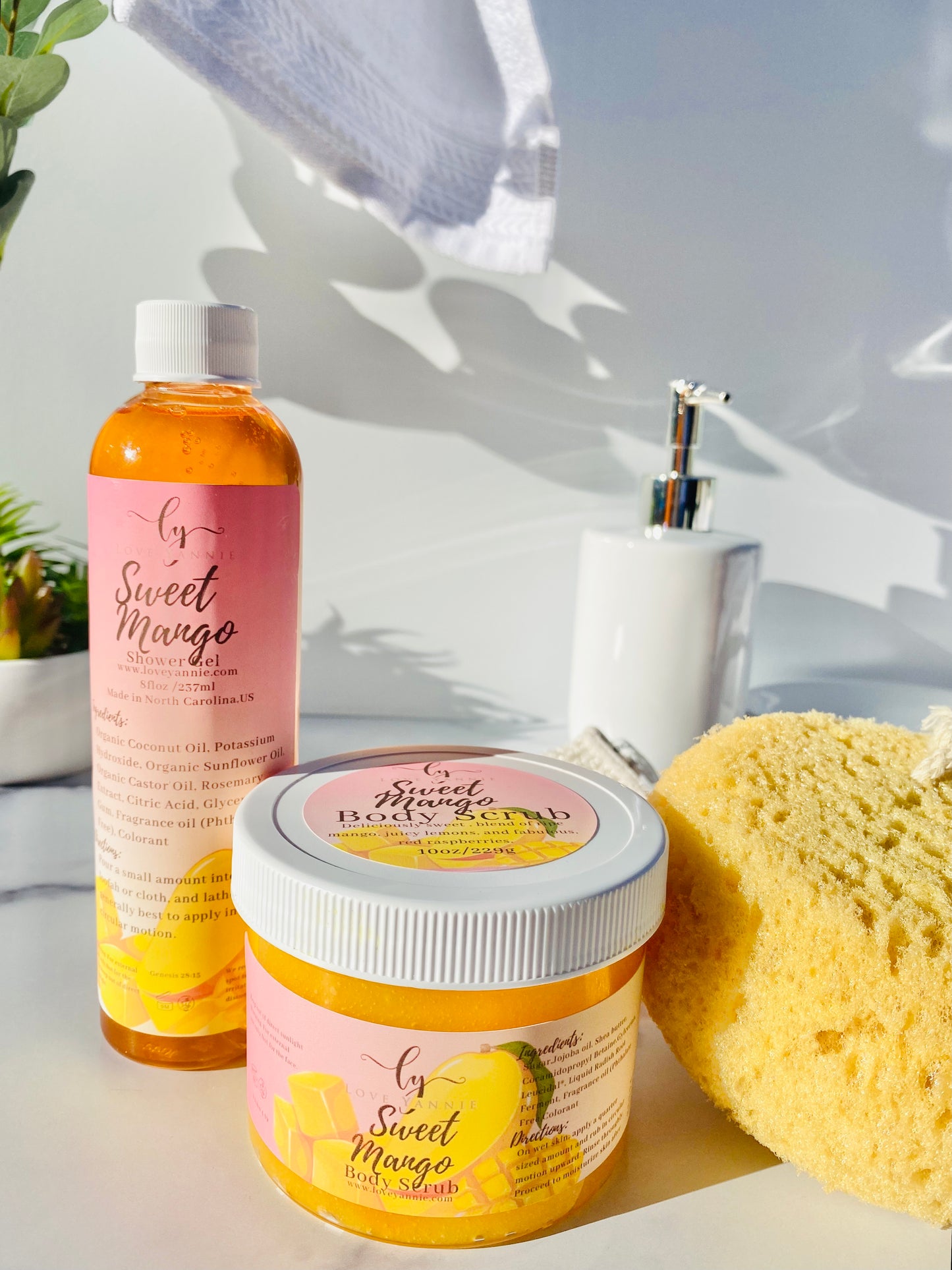 Sweet Mango Shea Butter Body Scrub
