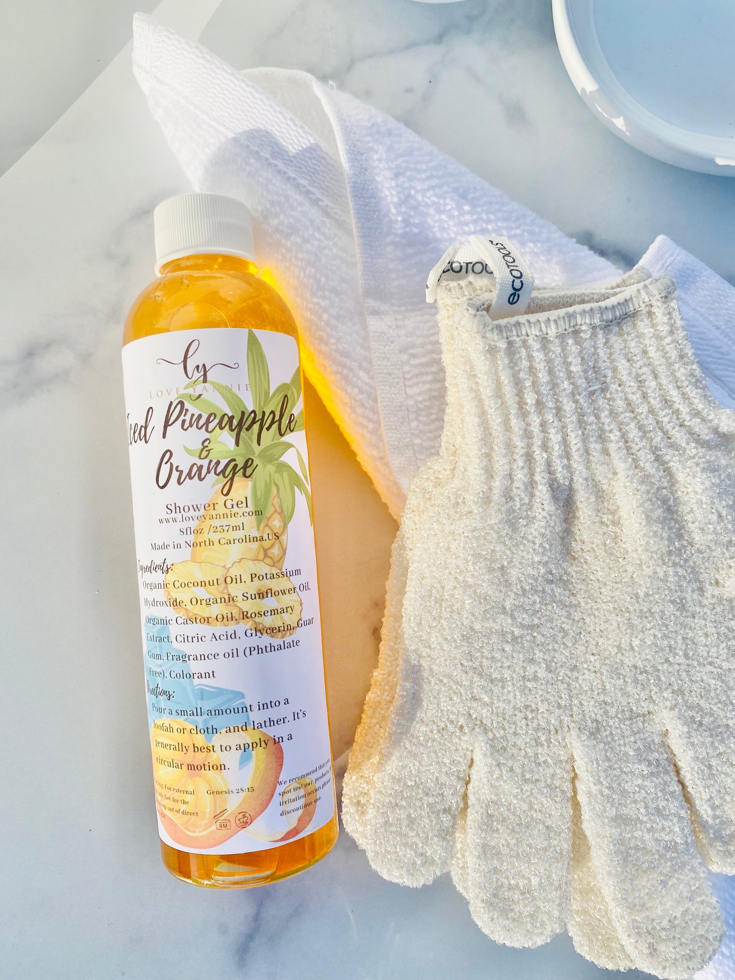Iced Pineapple and Orange Shower Gel