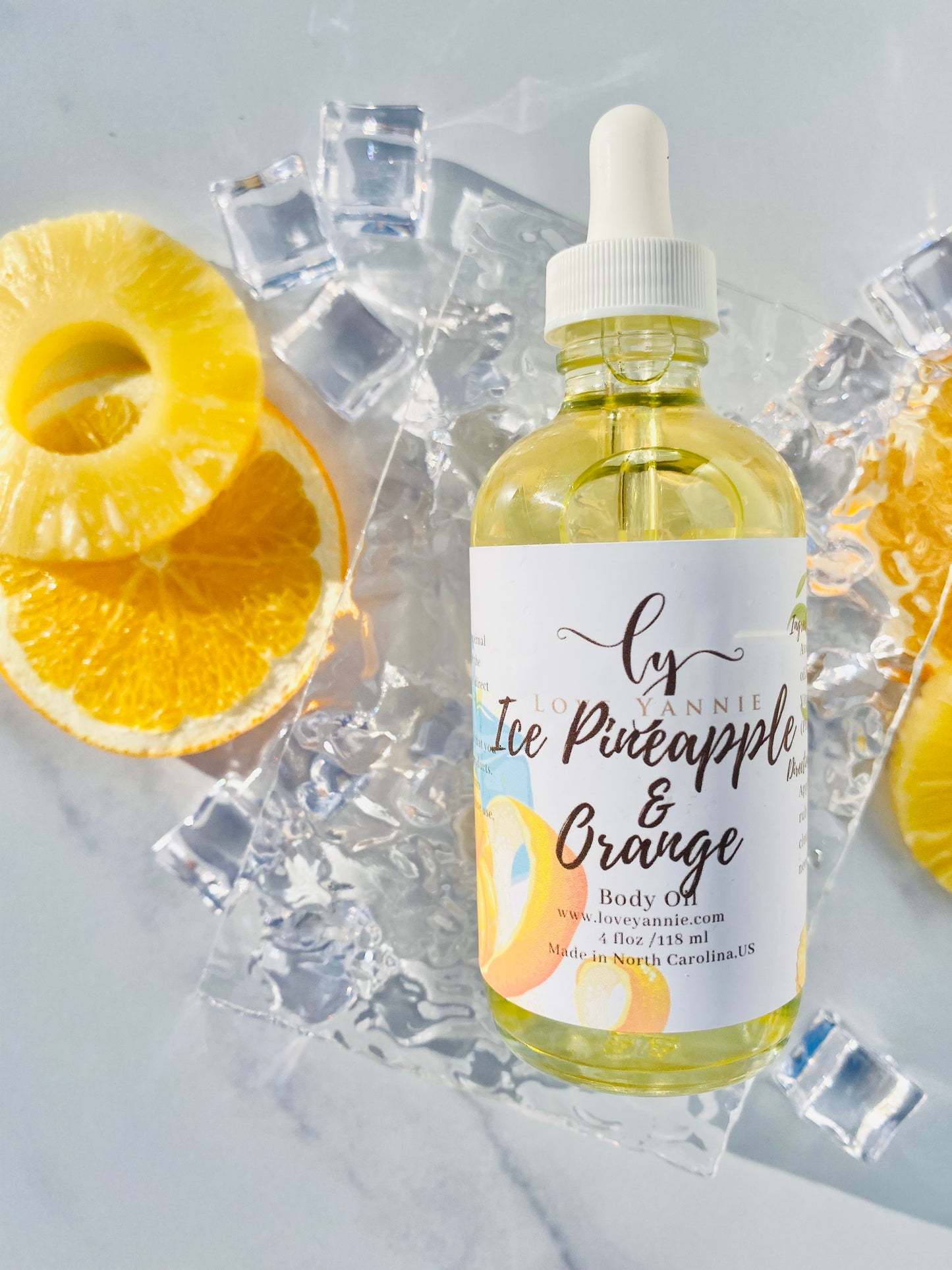 Iced Pineapple and Orange Body Oil