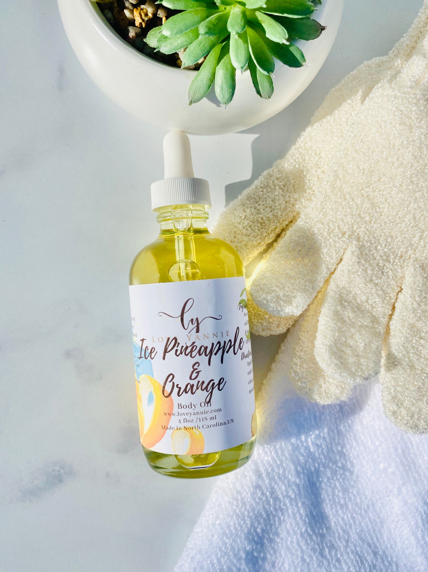 Iced Pineapple and Orange Body Oil