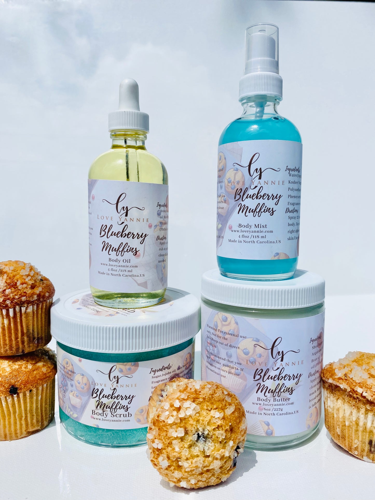 Blueberry Muffins Body Bundle