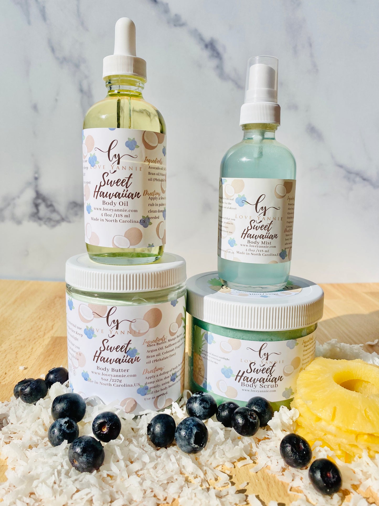 Sweet Hawaiian Body Bundle