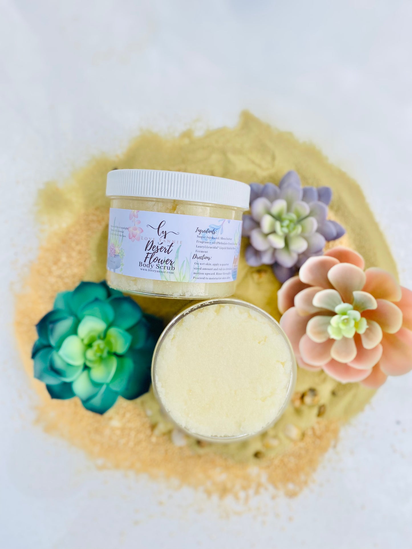 Desert Flower Shea Butter Body Scrub