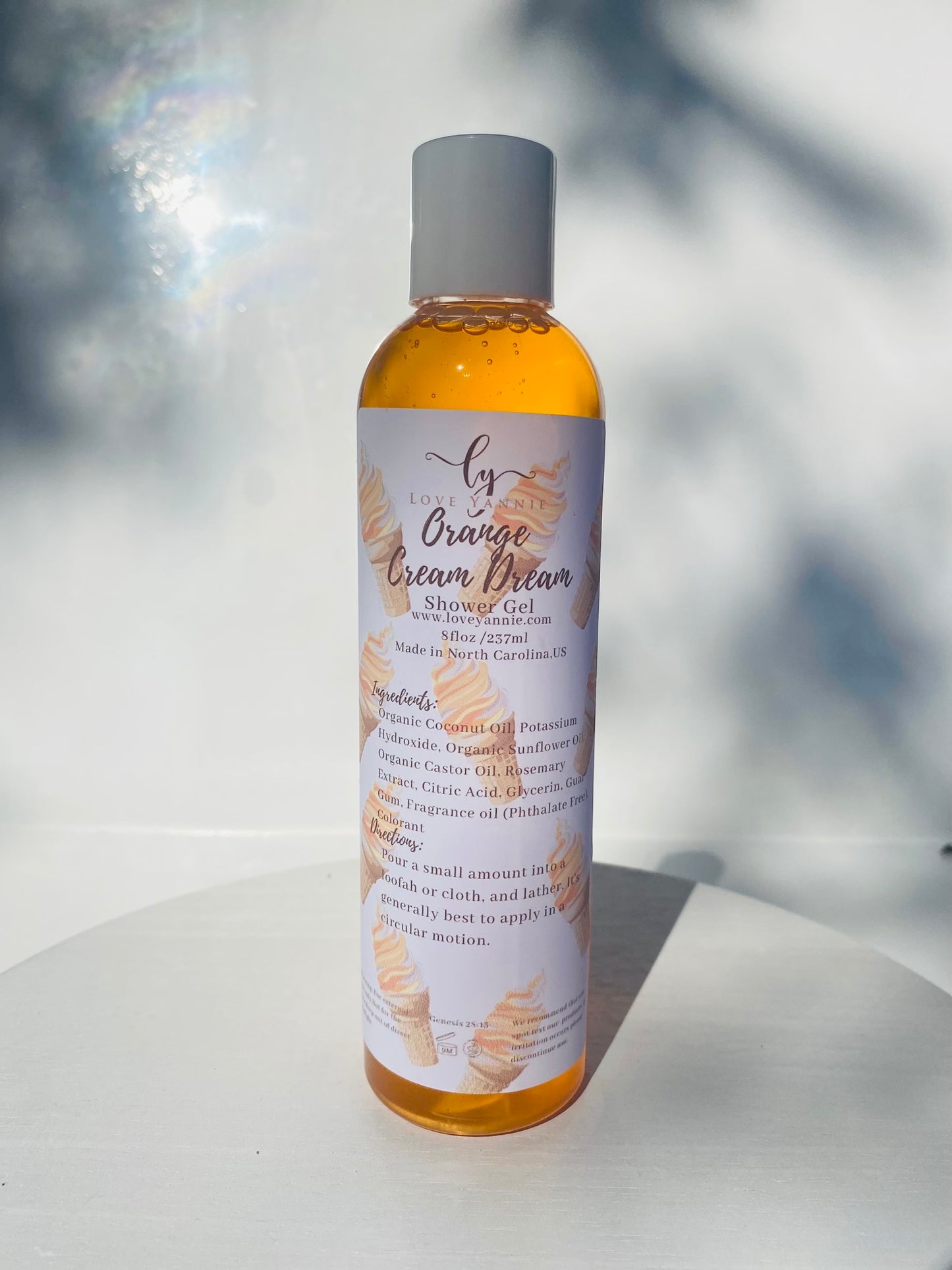 Orange Cream Dream Shower Gel