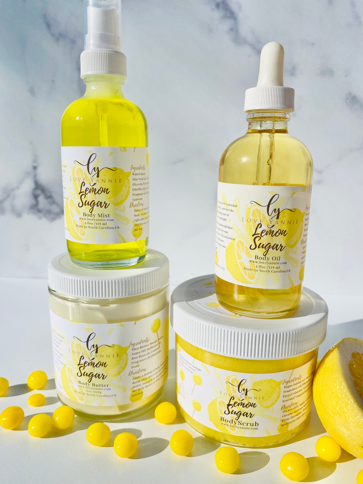 Lemon Sugar Body Bundle