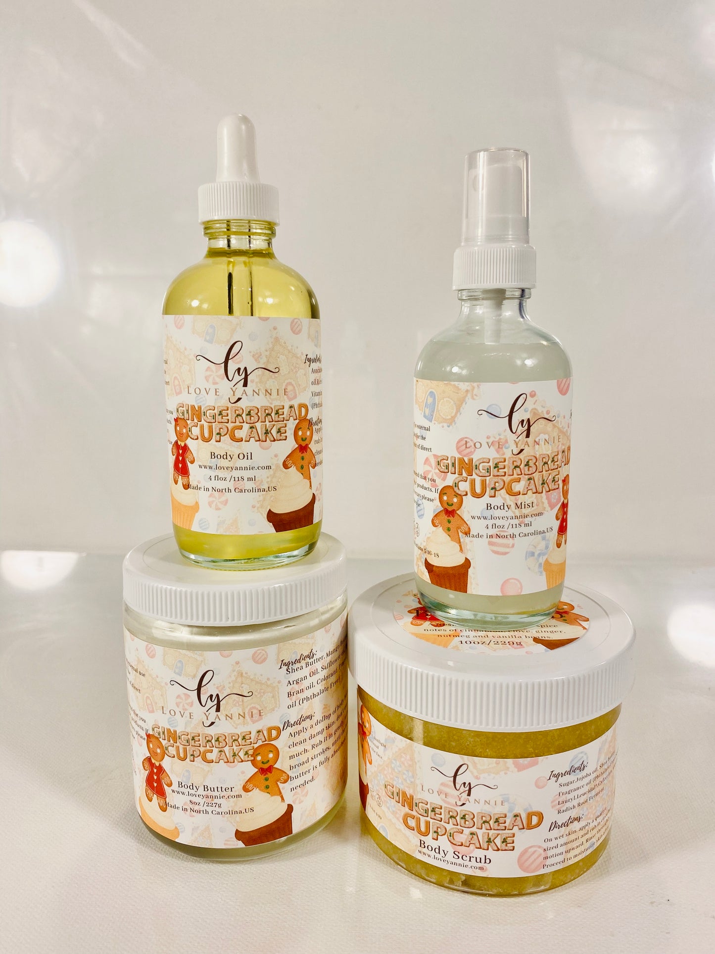 Gingerbread cupcake Body Bundle