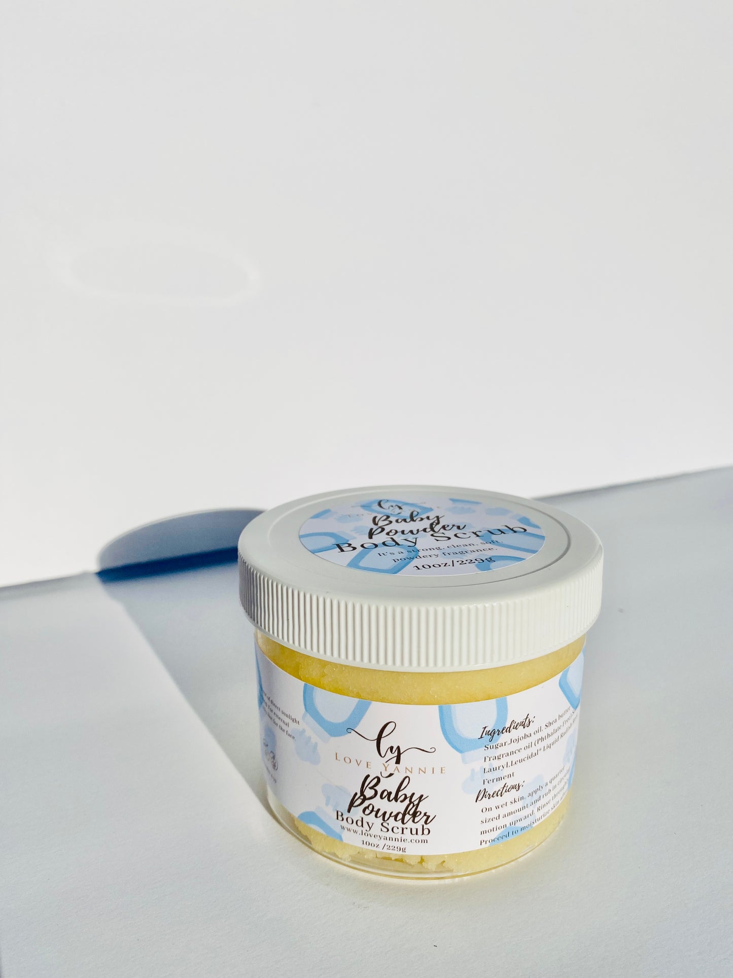 Baby Powder Shea Butter Body Scrub