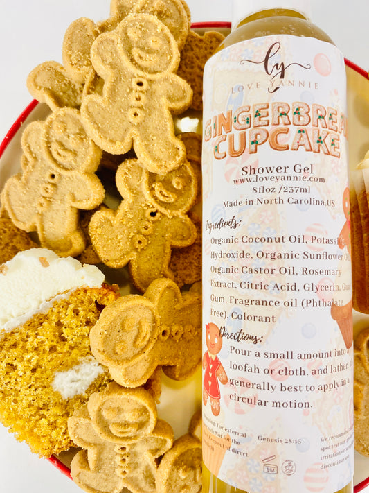 Gingerbread cupcake Shower Gel
