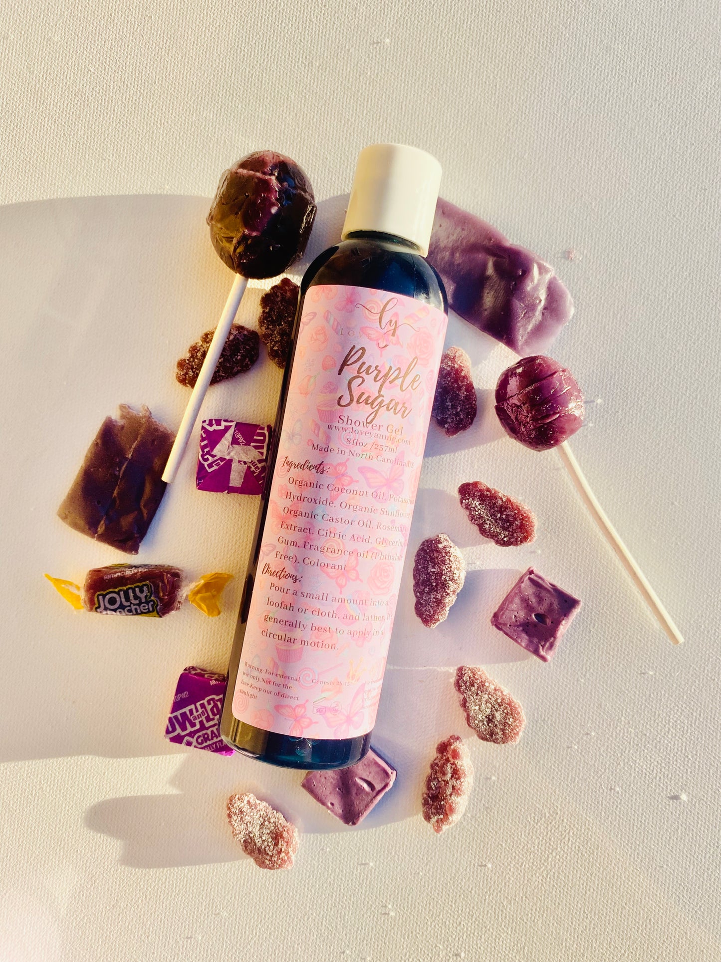 Purple Sugar Shower Gel