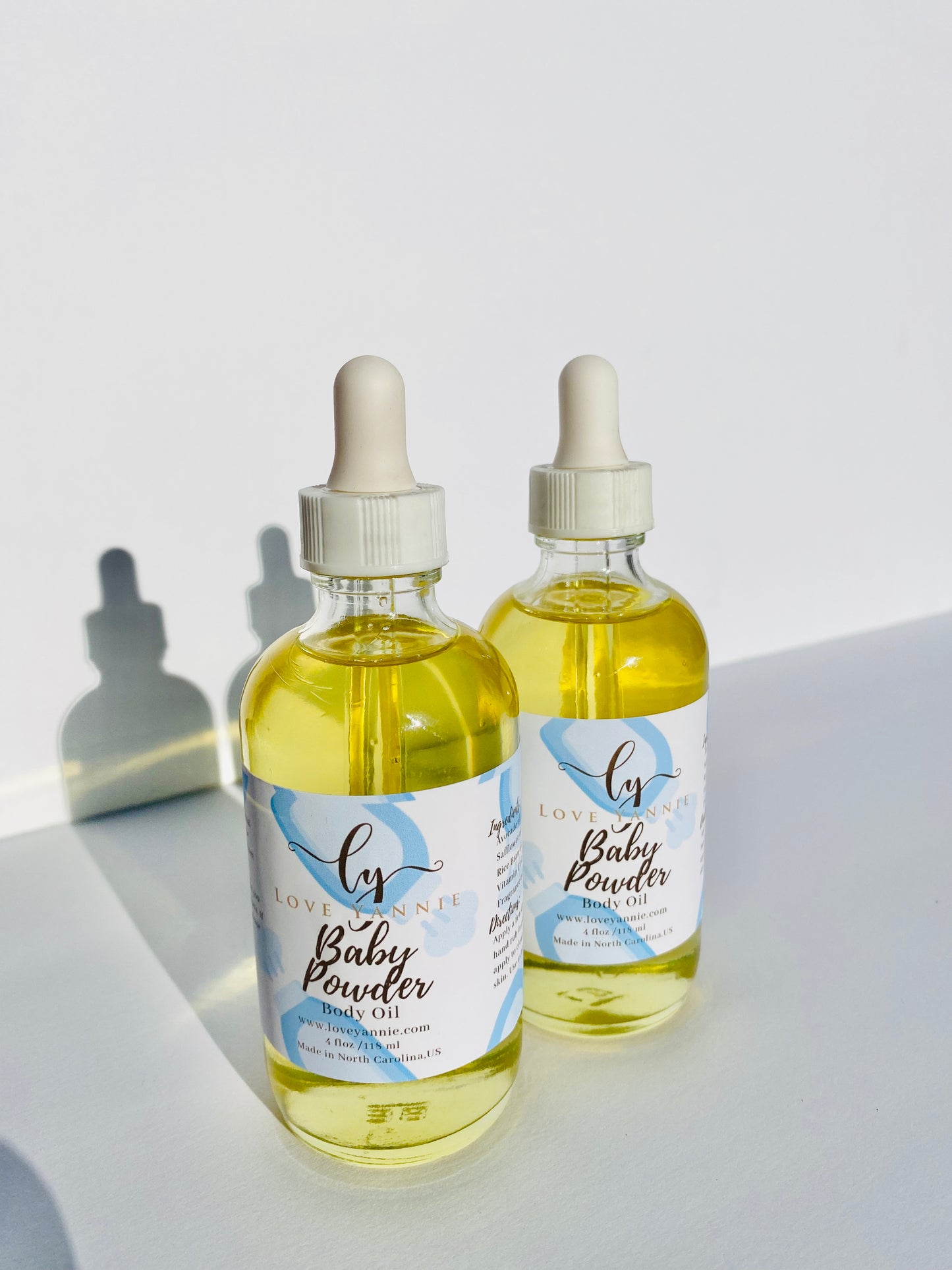 Baby Powder Body Oil