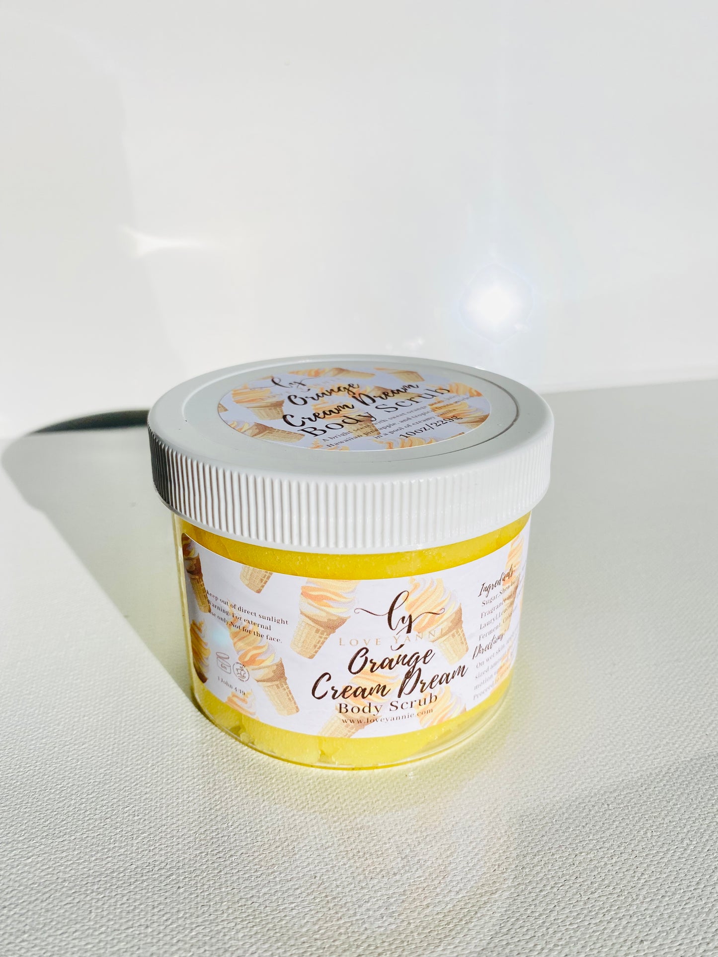 Orange Cream Dream Shea Butter Body Scrub