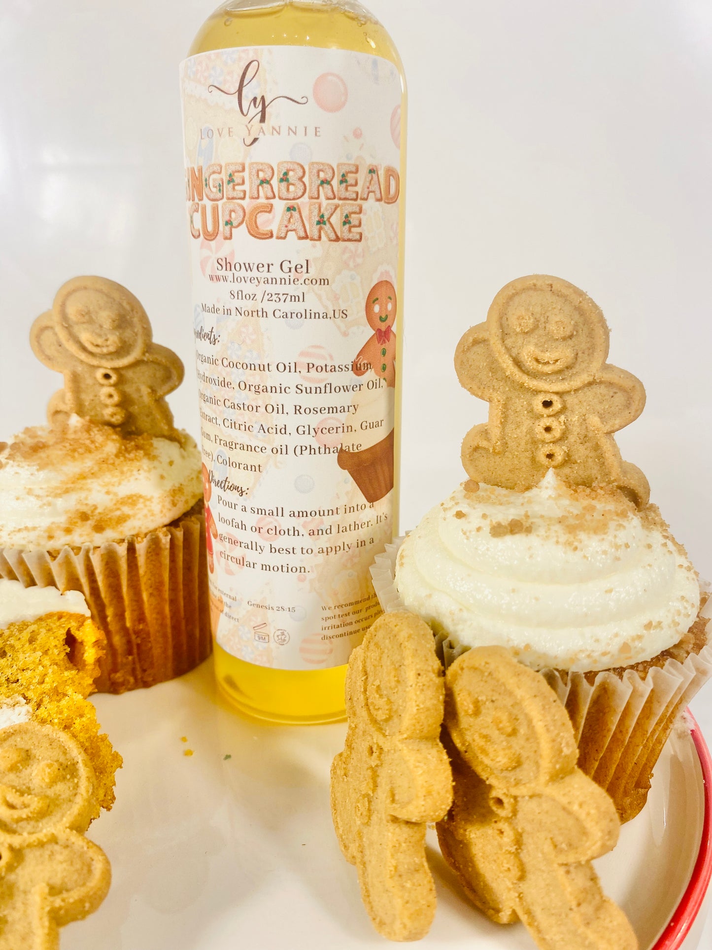 Gingerbread cupcake Shower Gel