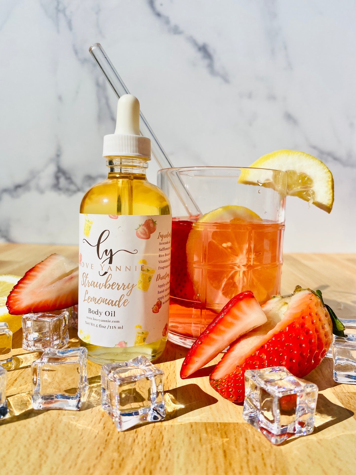 Strawberry Lemonade Body Oil