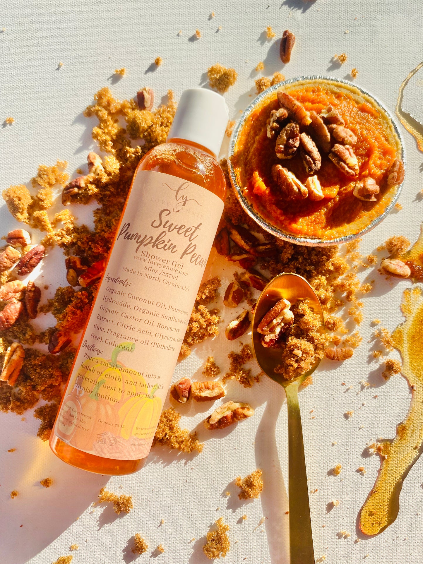 Sweet Pumpkin Pecan Shower Gel