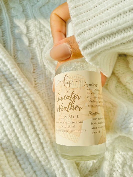 Sweather Weather Body Mist