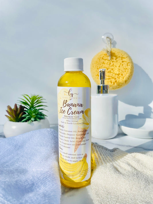 Banana Ice Cream Shower Gel