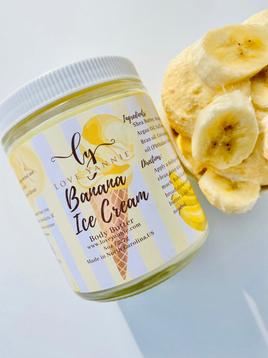 Banana  Ice Cream Body Butter