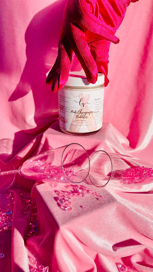 Pink Champagne Bubbles Body Butter