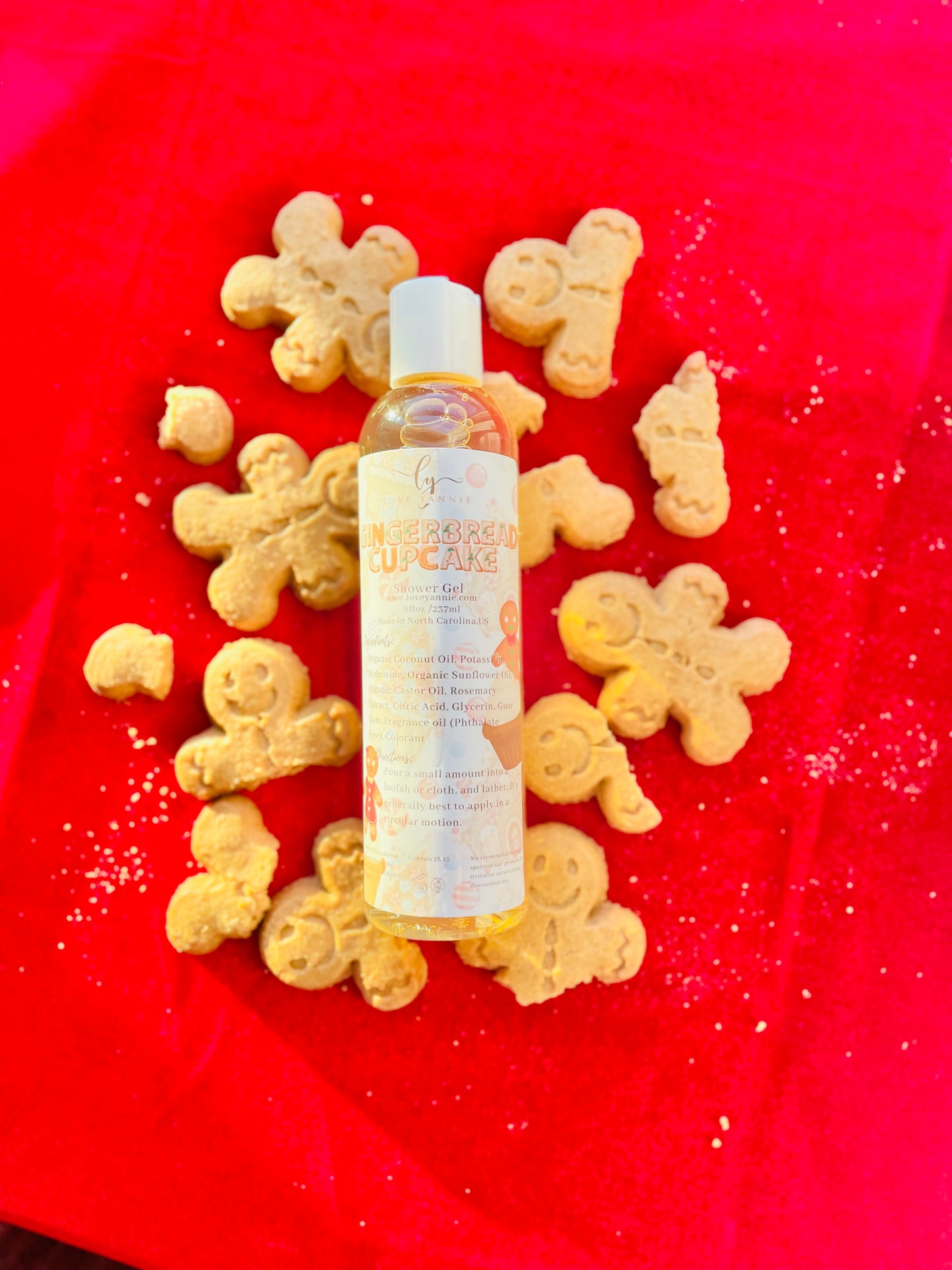 Gingerbread cupcake Shower Gel