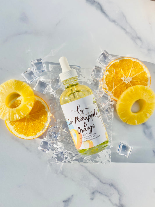 Iced Pineapple and Orange Body Oil