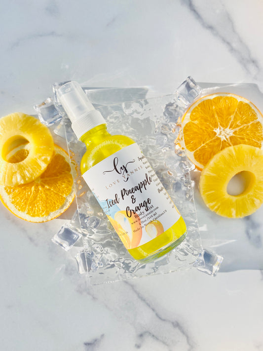 Iced Pineapple and Orange Body Mist