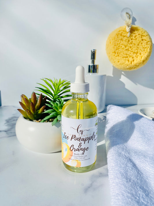 Iced Pineapple and Orange Body Oil