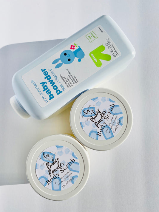 Baby Powder Shea Butter Body Scrub