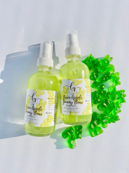 Green Apple Gummy Bear Body Mist