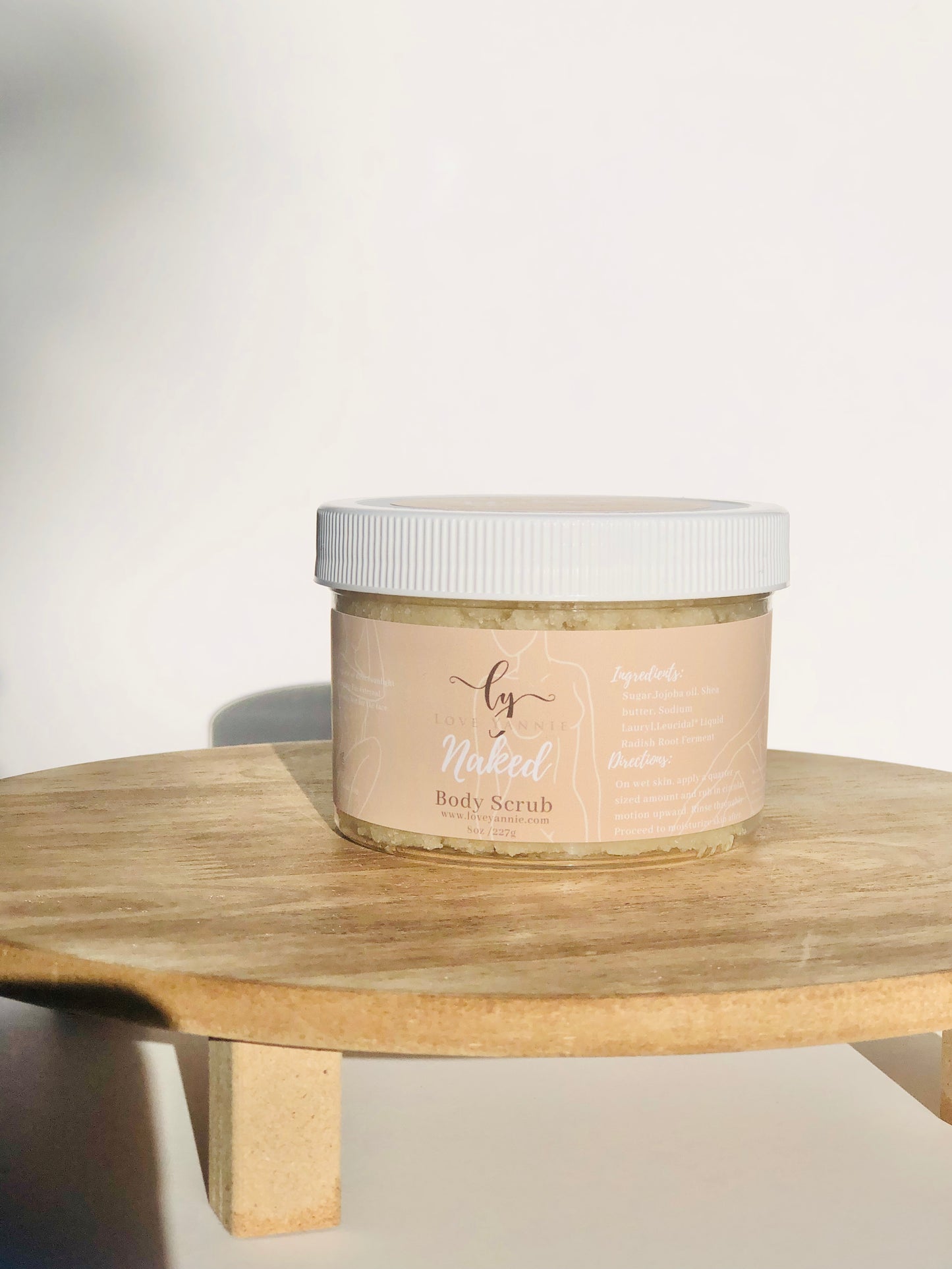 Unscented Shea Butter Body Scrub