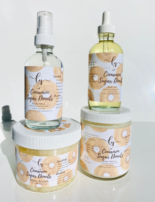 Cinnamon Sugar Donuts Body Bundle